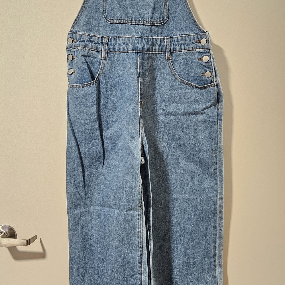 Women's Blue Denim Overalls